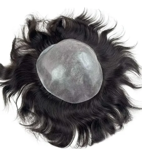 Prótesis Capilar Masculina – Castaño Oscuro