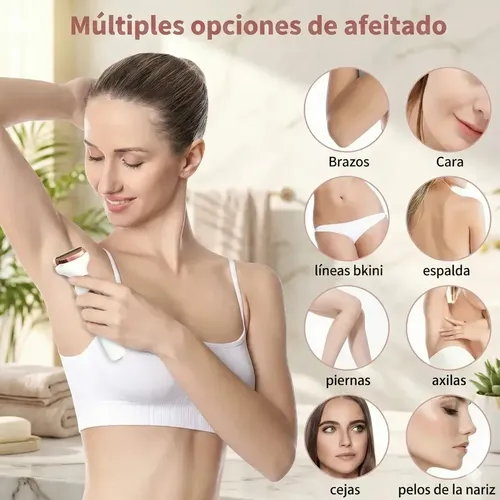 Afeitadora Eléctrica Femenina Recargable 4 En 1 Depiladora Variado