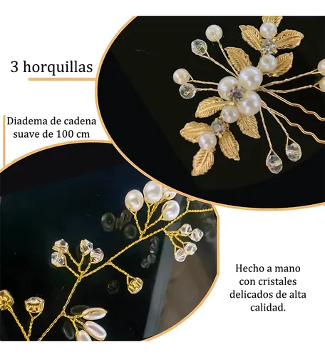 Cxrb Tocados Novia Peineta, Accesorios Cabello Tiara Cb