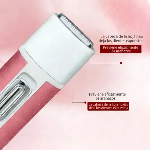 Depilador 4 En 1 Intercambiable Lavable Usb-c