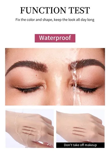 Gel Fijador Cejas Transparente Impermeable Larga Duración