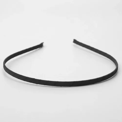 10 Diademas De Caballero Simples Negras