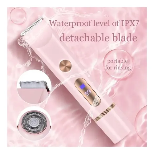 Depiladora Eléctrica Recargable 2 En 1 For Mujer Color Yc