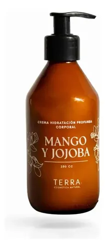 Crema Hidratación Profunda Mango Y Jojoba 250cc. Terra