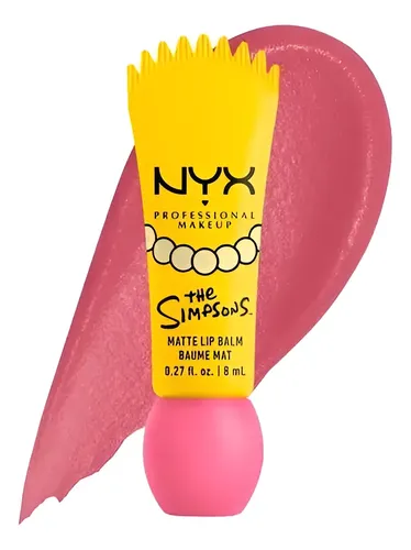 Nyx Bálsamo Labial Mate Lisa Simpson Smushy Special Edition