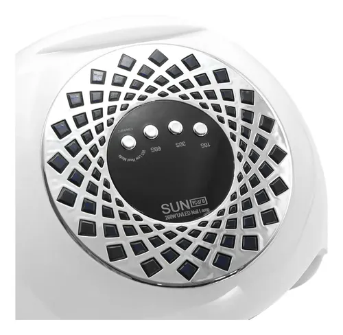 Cabina Sun Yc-57b 268w Uv/led Porta Celular Color Blanco