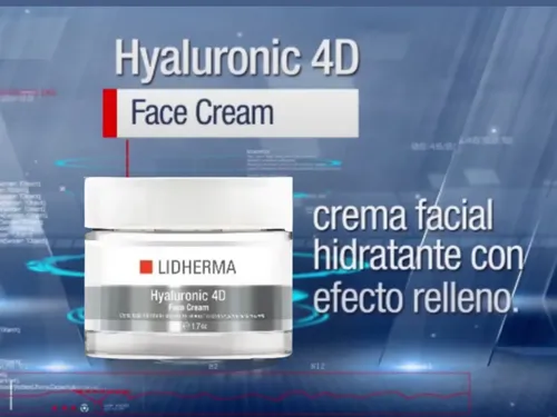 Lidherma Kit Hyaluronic 4d Limpieza Sérum Crema Facial Ojos