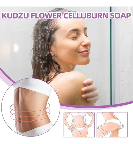 Jabón De Flor De Kudzu T, Adelgazante Y Anticelulítico, 3 Un
