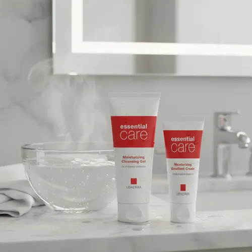 Kit Lidherma Essential Care Gel De Limpieza+ Crema Emoliente