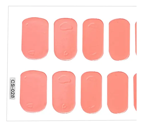 Adhesivos Para Manicura, Decoración Creativa De Rosa Carne A