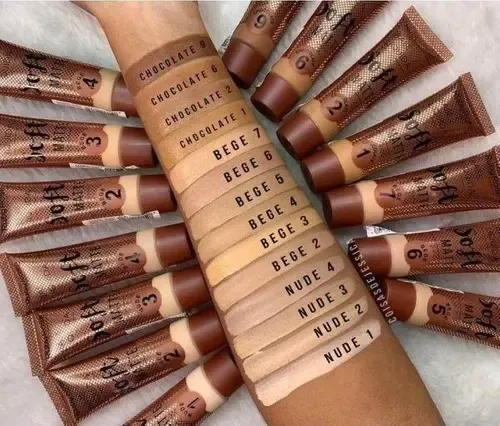 Base Líquida Soft Matte Beige 1-2-3-4 Nude Ruby Rose Hb 8050 Tamaño NUDE 3