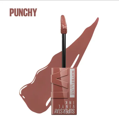 Labial Líquido Maybelline SuperStay Vinyl Ink PUNCHY