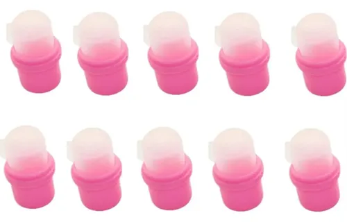 Juego De 10 Capuchones De Remojo Para Uñas Mausong