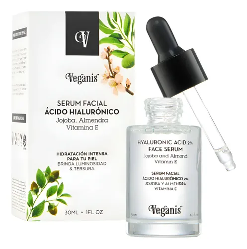 Veganis Serum Facial Ácido Hialurónico Anti Age X30ml