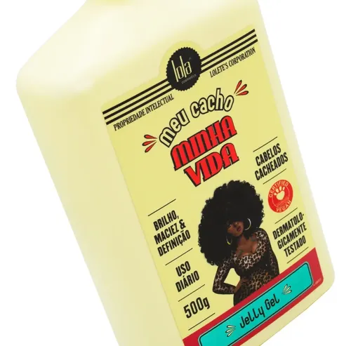 Lola Meu Cacho Minha Vida Jelly Gel Para Rulos Pelo 500gr
