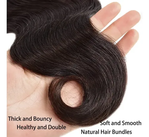 Hair Bundles Adigrace Body Wave, Cabello Humano 100% Virgen