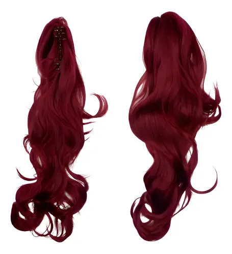 Extensión de Cabello Cola de Caballo de Fibra Sintética