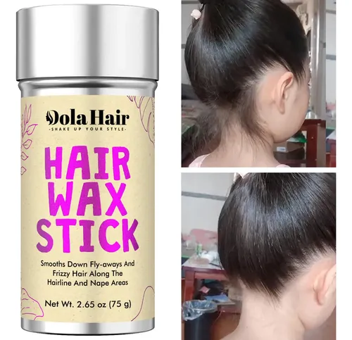 Cera Para El Cabello Dolahair En Barra, 75 G, Con 60 Cintas