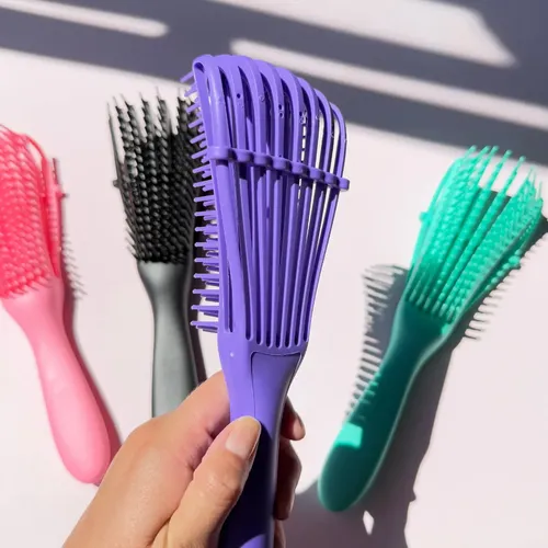 Cepillo Para Rulos Tipo Caracol Definición Cabello Curly