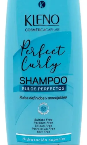 Shampoo + Gel Activador Perfect Curly Kleno Rulos Activador
