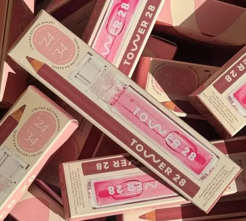 Tower 28 Beauty Line And Shine Lip Kit