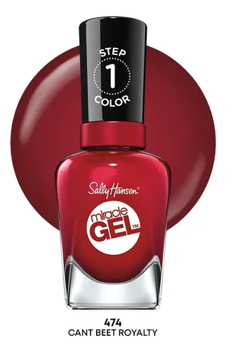 Esmalte de uñas SALLY HANSEN – Miracle Gel™ Cant Beet Royalty 474