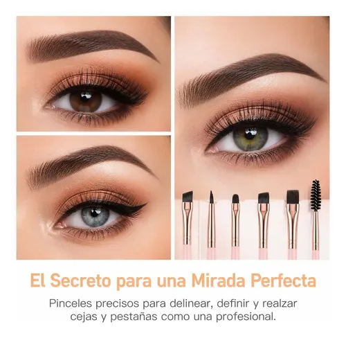 Set Brochas Maquillaje Profesional Pelo Suave Para Base Rubo