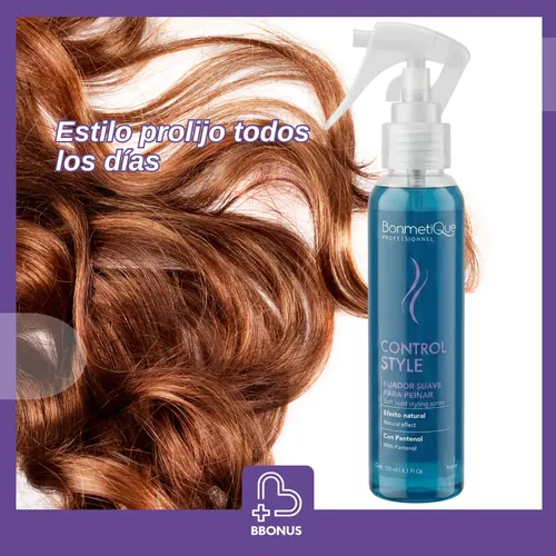 Bonmetique Control Style Fijador Capilar Suave