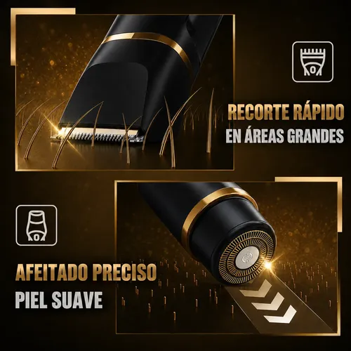 Depiladora Eléctric For Hombre Y Mujer Recargable 2en1 .