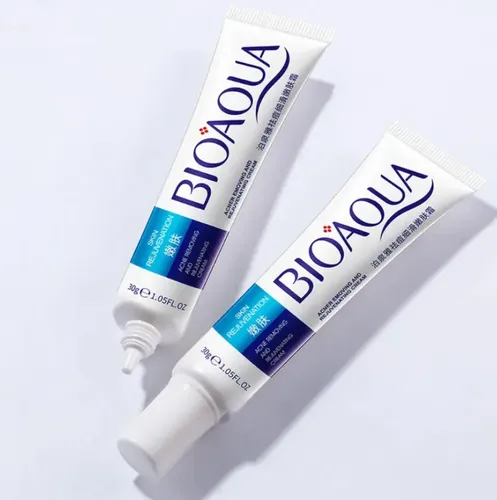 Crema Rejuvenece Y Elimina Acne Bioaqua