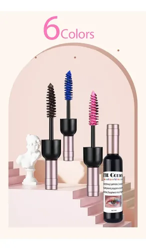 Máscara De Colores, Botella De Vino, Maquillaje De Ojos De L