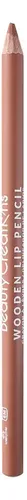 Delineador De Labios Beauty Creations De Madera Color Dolce A Caramelo