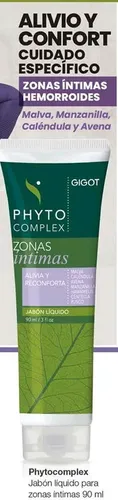 Jabón Íntimo Líquido Gigot Phytocomplex Intimo 90ml