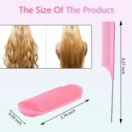 Juego 44 Rulos De Espuma Para El Cabello, Reutilizables