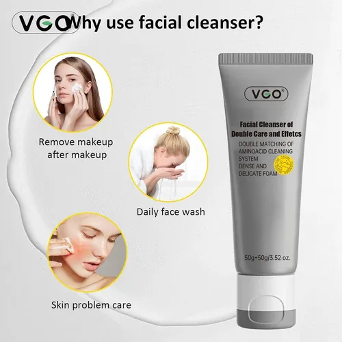 Limpiador Facial Vgo Con Doble Tubo Y Limpieza De Poros