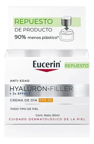 Eucerin Hyaluron Filler 3x Effect Crema Antiedad Día Fps30