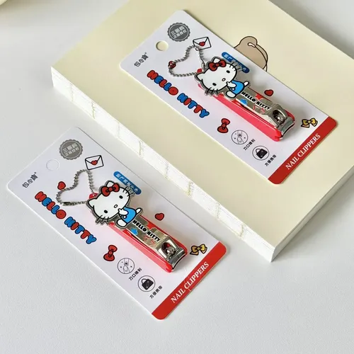 Cortauñas Antisalpicaduras Hello Kitty Para Mujer