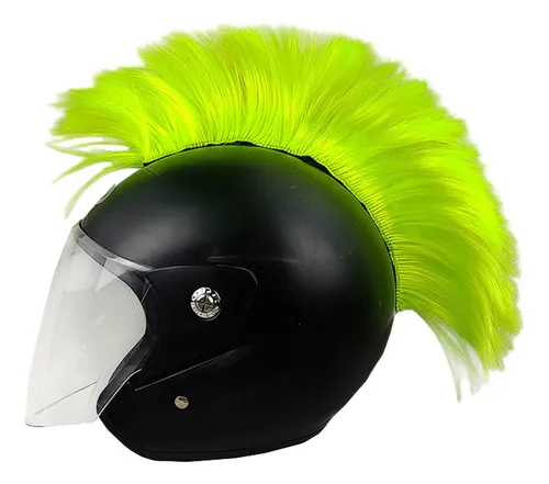 3 Pelucas De Casco, Peluca De Pelo Punk, Peluca De Verde
