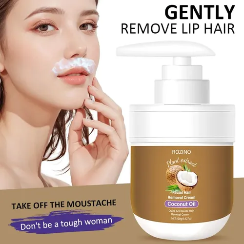 Crema Depilatoria Facial Coco Aloe Durazno 3.52oz