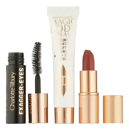 Charlotte Tilbury Mini Mascara + Lipstick + Magic Body Cream