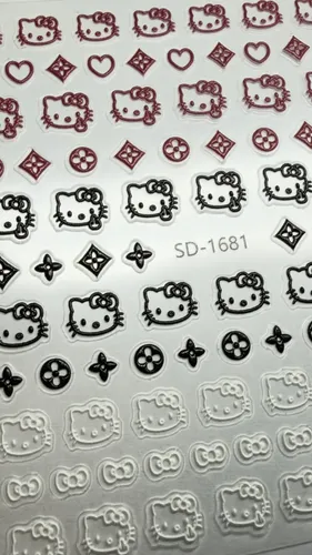 Stickers 5d O 6d Para Decoración De Uñas Ver Variantes