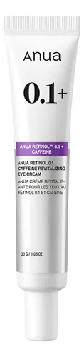 Crema Revitalizante Para Ojos Anua Retinol 0.1 Con Cafeína Noche Todo Tipo De Piel