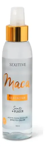 Aceite Para Masajes Efecto Calor Sensbomb 130g