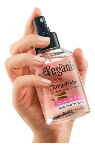 Veganis Agua De Rosas