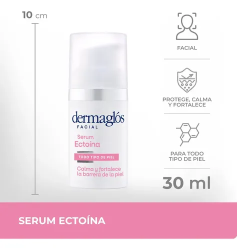 Dermaglós Facial Serum Ectoína Protege Y Calma 30ml