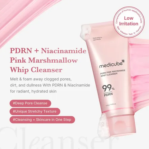 Limpiador Facial Hidratante Skincare Coreano Medicube 120ml