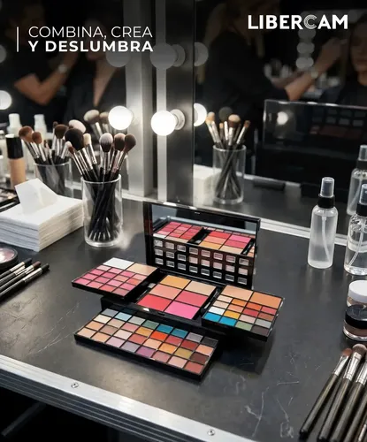 Set Maquillaje Completo 74 Colores Paleta De Sombras