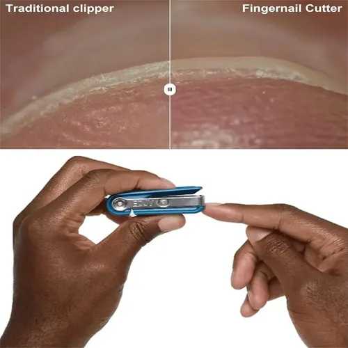 Cortaúñas Para Hombres Con Boca Ancha Y Filo Afilado
