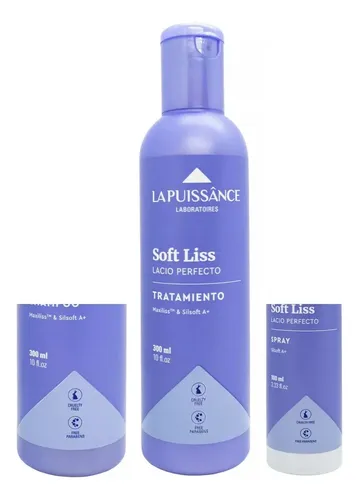 La Puissance Soft Liss Shampoo + Acondicionador + Spray Pelo