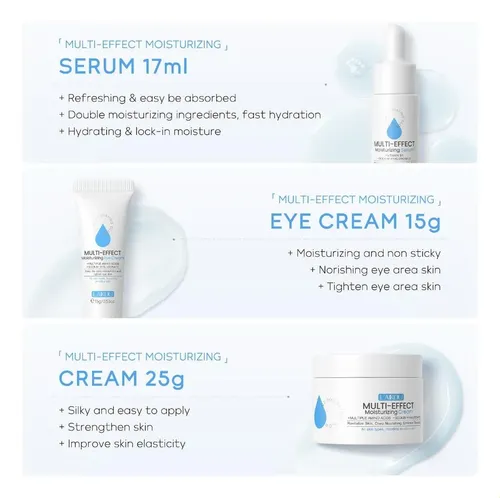 Set De Cuidado Facial Laikou 5 Pzs Hidrata Y Revitaliza Piel
